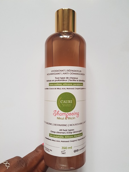 Shampoing purifiant au Nkui & Ricin 350ml