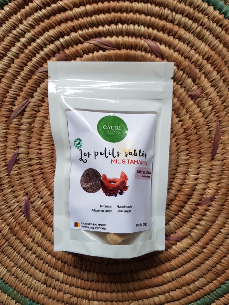 Biscuit sablé mil & tamarin 50g