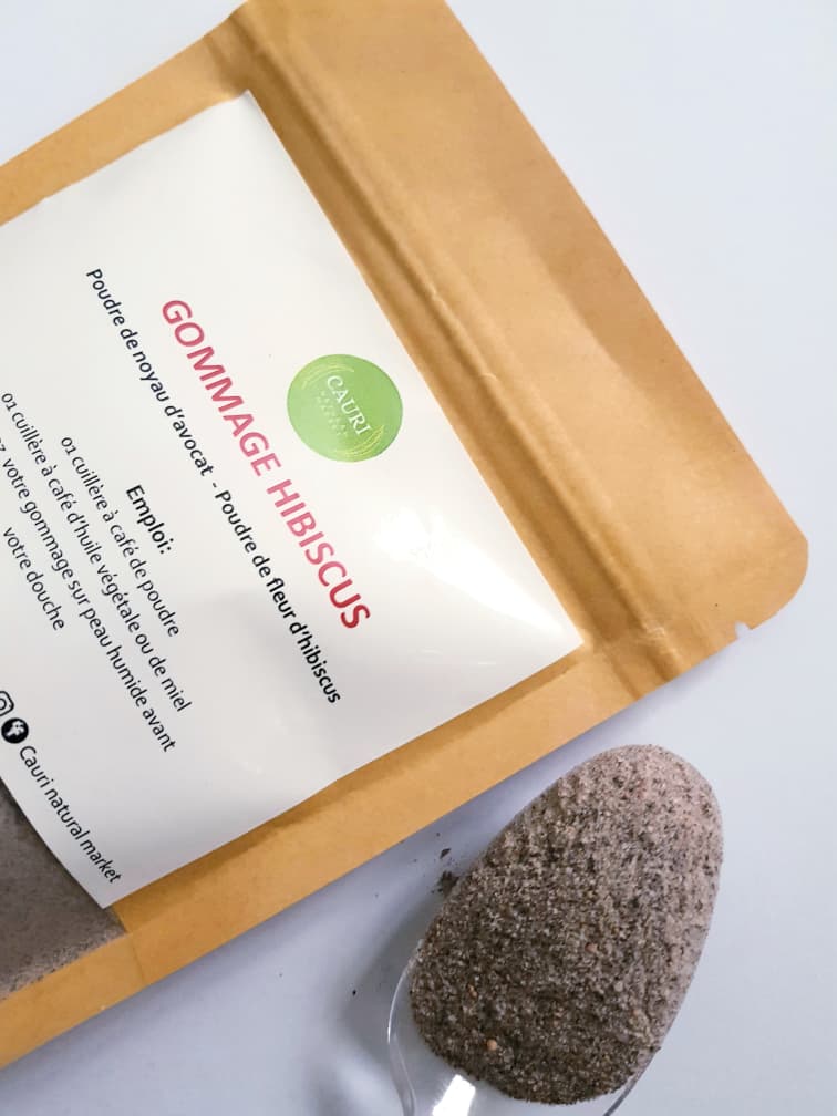 Gommage réparateur à l'hibiscus et avocat 150g