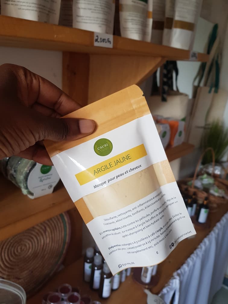 Argile jaune 100g