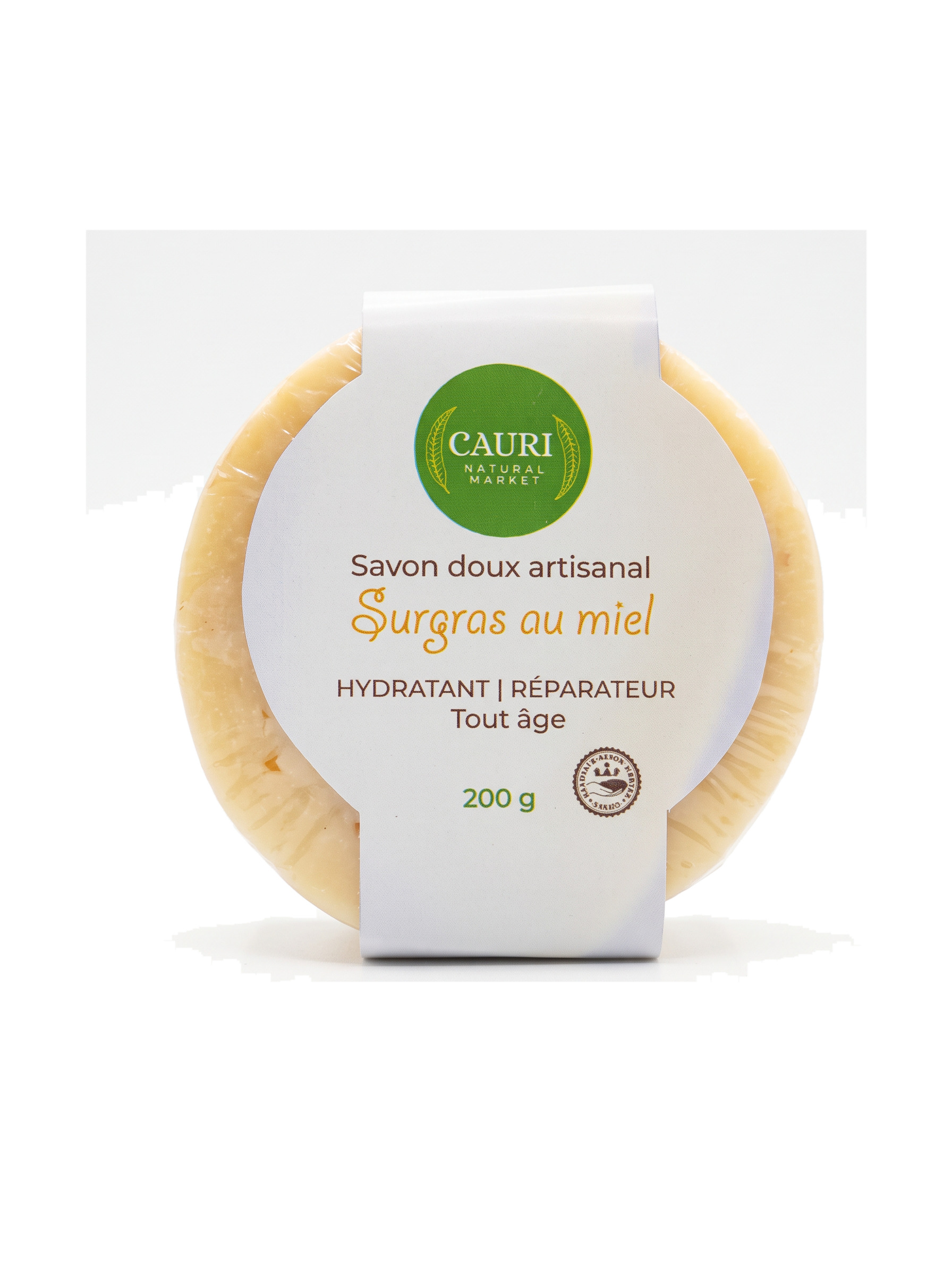 Savon réparateur au miel 200g