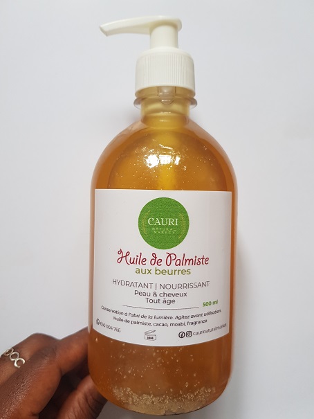 Huile de palmiste aux beurres 500ml