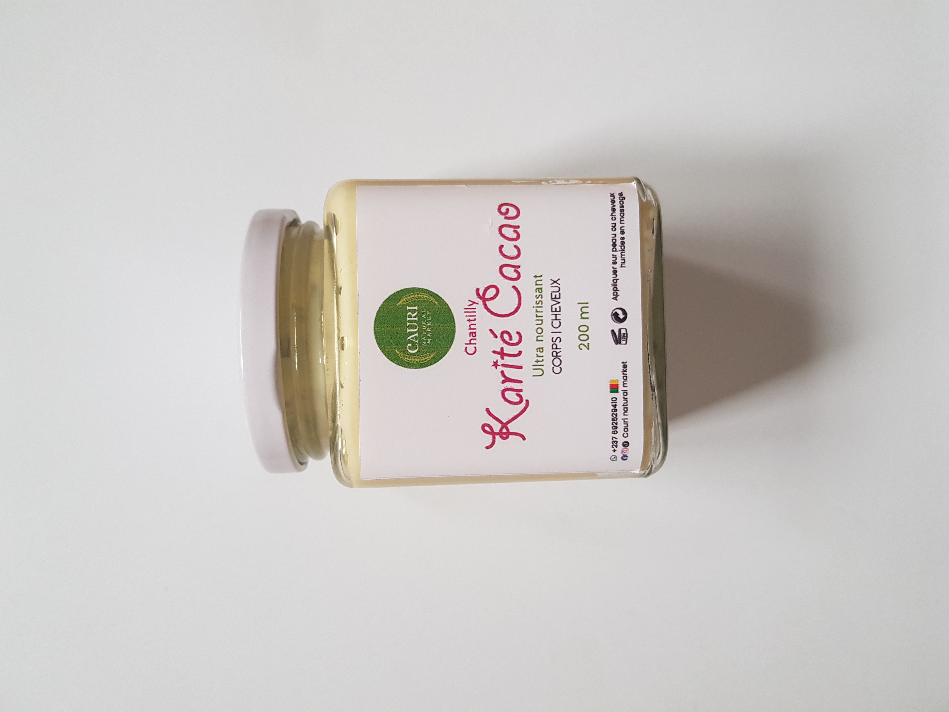Chantilly karité cacao 200ml