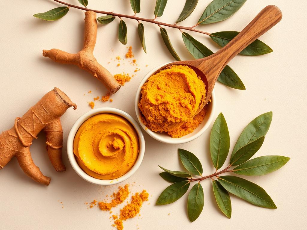 Gommage au curcuma : éclat et purification